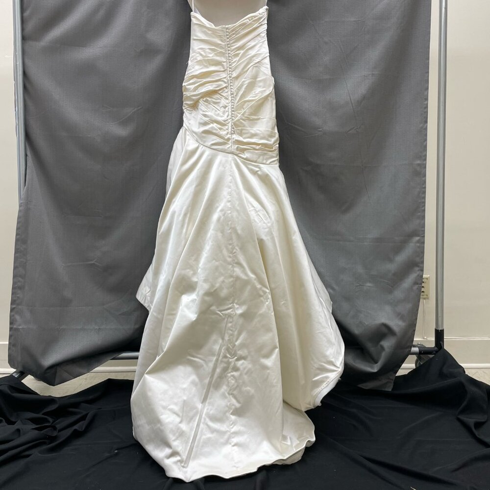 Marisa Satin Mermaid Wedding Gown - Picture 3 of 13